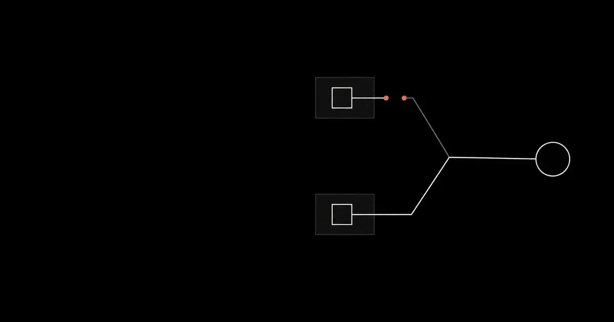 Two team access paths converge on one user; removing one path leaves the other connected