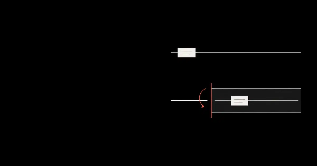 Two session paths showing an earlier session outside a restriction and a restarted session inside it