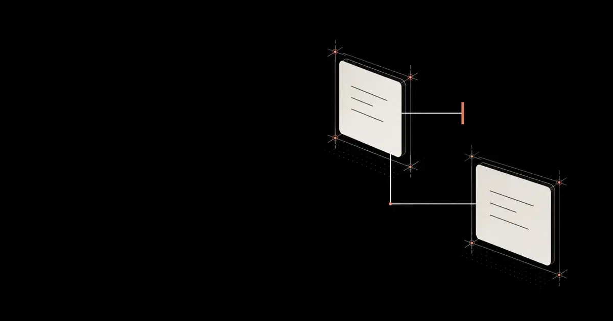 An interrupted review path with a separate sheet continuing below the original result